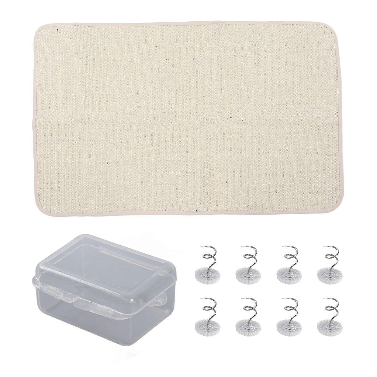 Sisal Cat Scratcher Mat Furniture Protection Firm Install Cat Scratching Pad for Couch Sofa Long 49.5cm