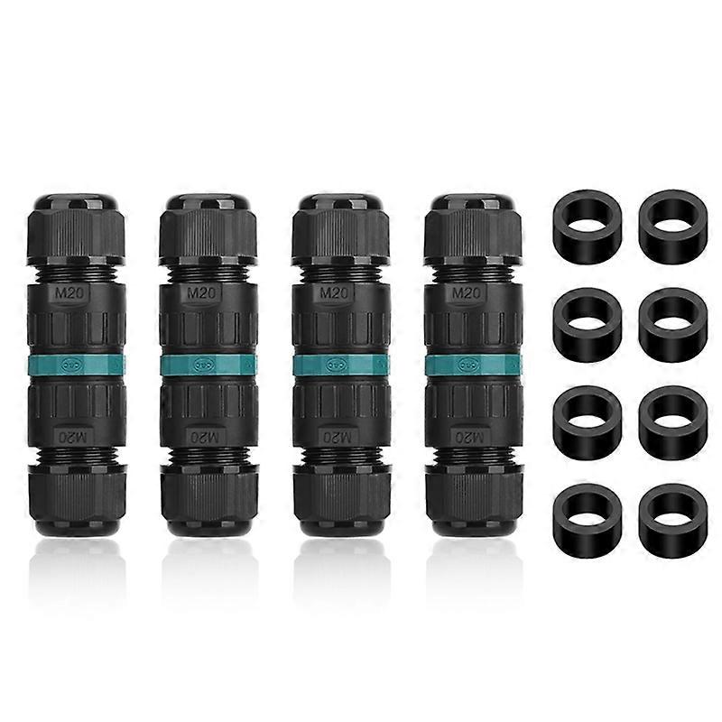 3 Pole Junction Box Outdoor Waterproof Electrical Cable Connector