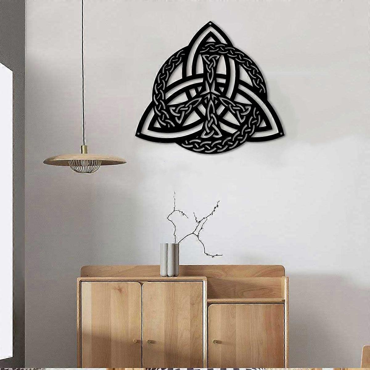 1PC Geometric Hanging Metal Wall Art Décor for Home Interiors