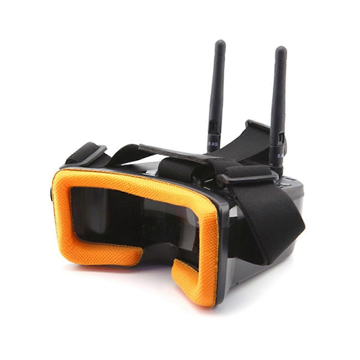 Mini 5.8G 40CH3 Dual Antennas FPV Goggles Video Glasses Headset with 3 Inch LCD Display Monitor Camera
