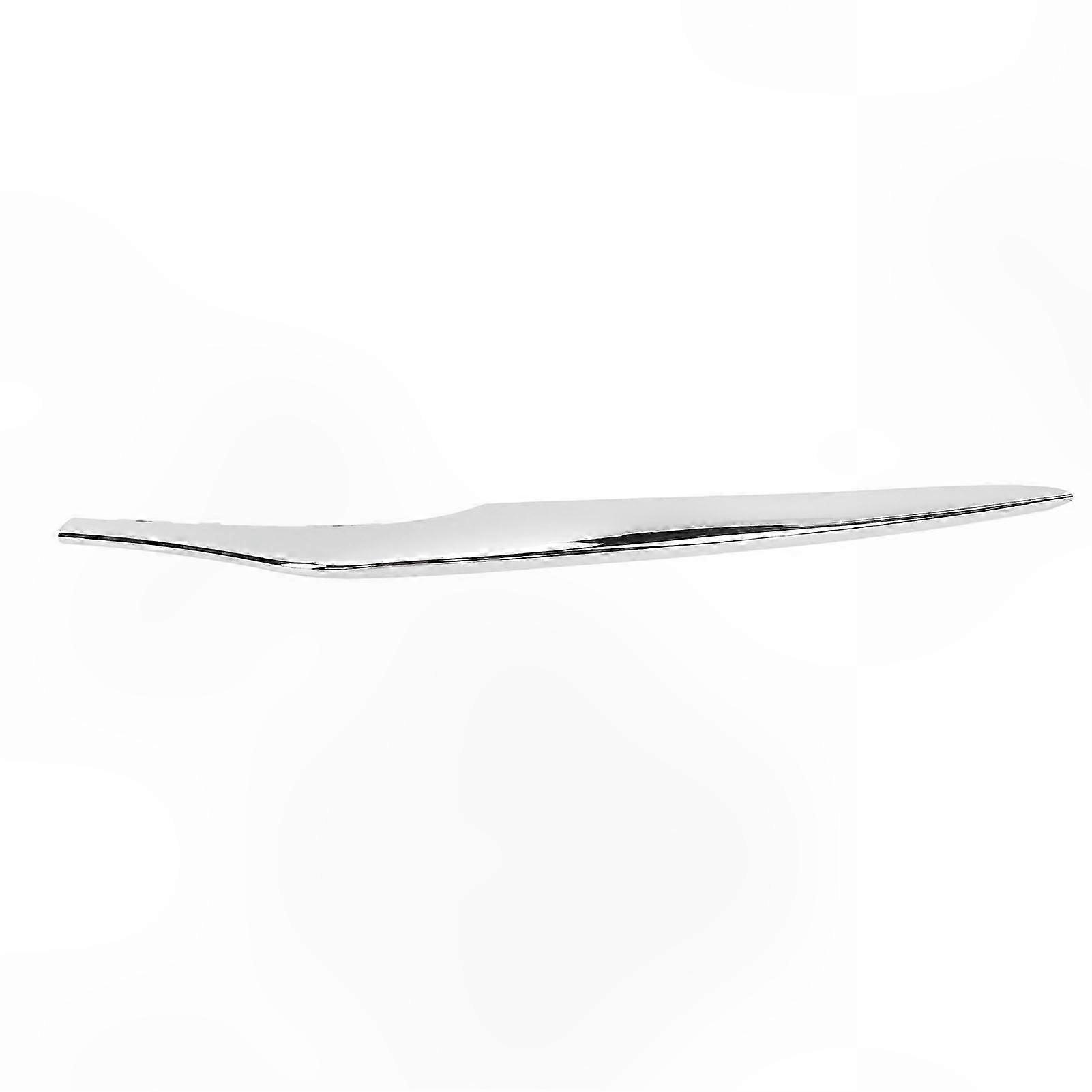 Chrome Front Bumper Trim for CLA Class C117 2016-2019 Standard Model Left Side ABS Material Stylish Design Accessory