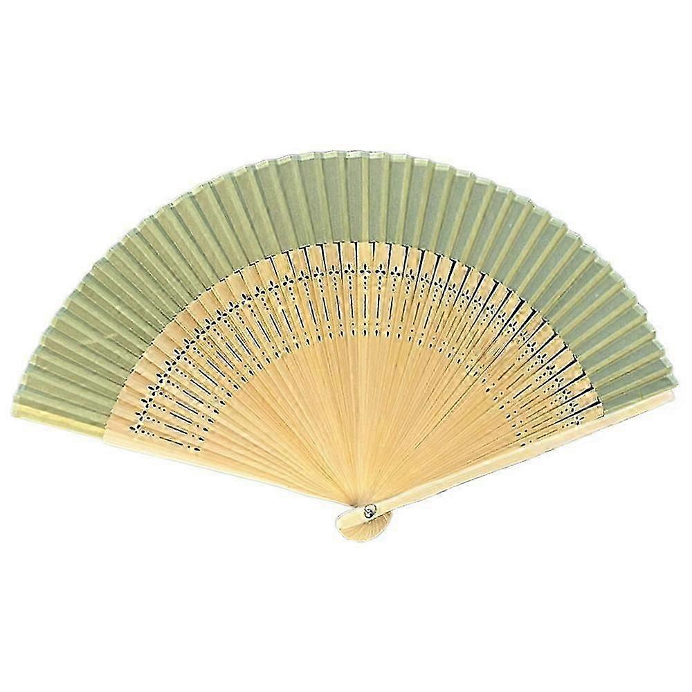 Bamboo Fan for Line Dancing & Performances - Folding Hand Fans
