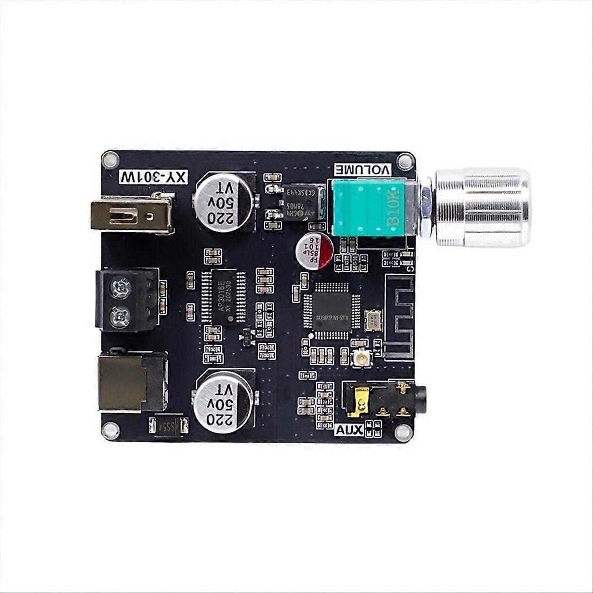 XY-301W Single Channel 30W Bluetooth Digital Audio Amplifier Board Module DC 9-24V Amplifier Module