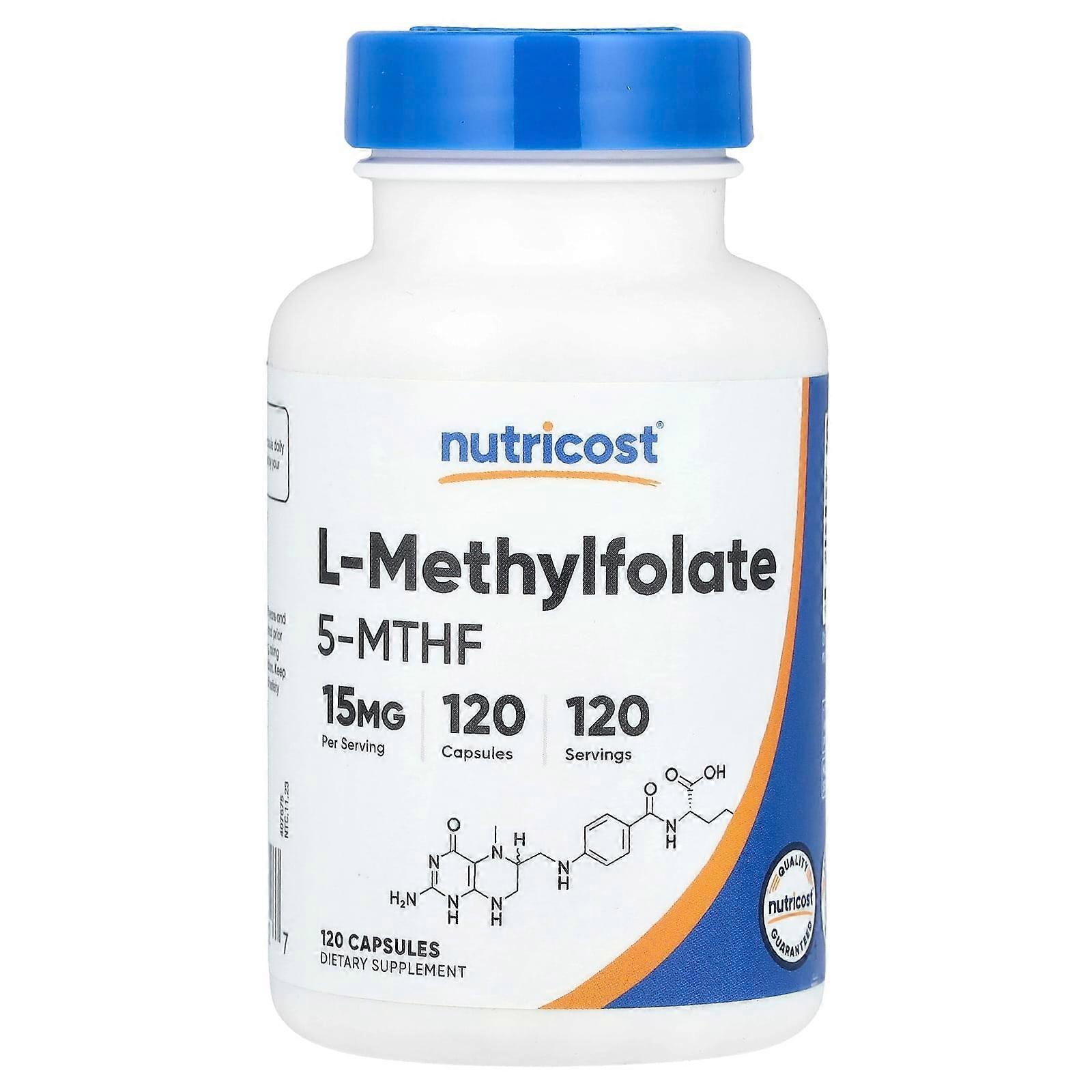 L-Methylfolate, 15 mg, 120 Capsules