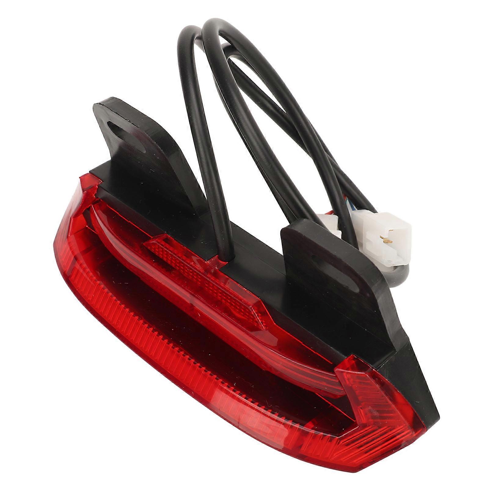 Waterproof LED Bicycle Tail Light 36-60V Multi-Function 86g