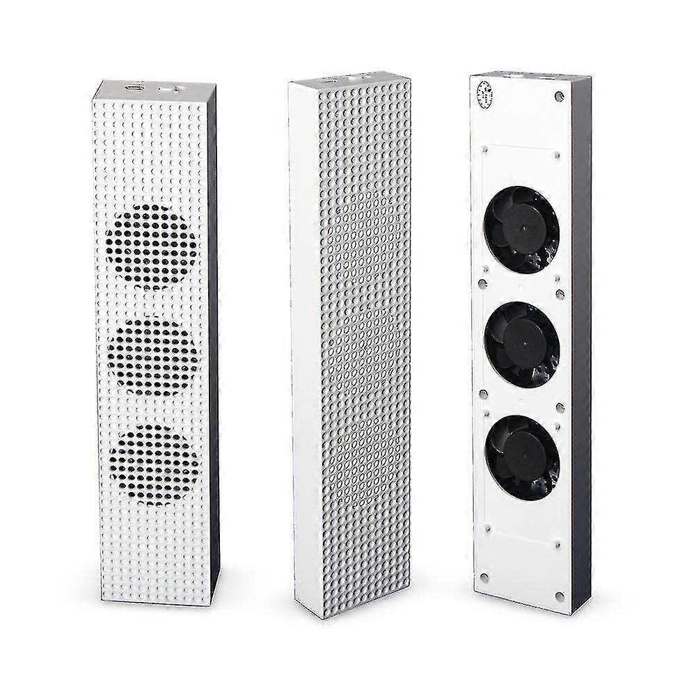 Xbox Ones Vertical Stand Usb Cooling Fan, Speed Fans Button & 2-port Usb Charging Port & Data Syncing Cooler