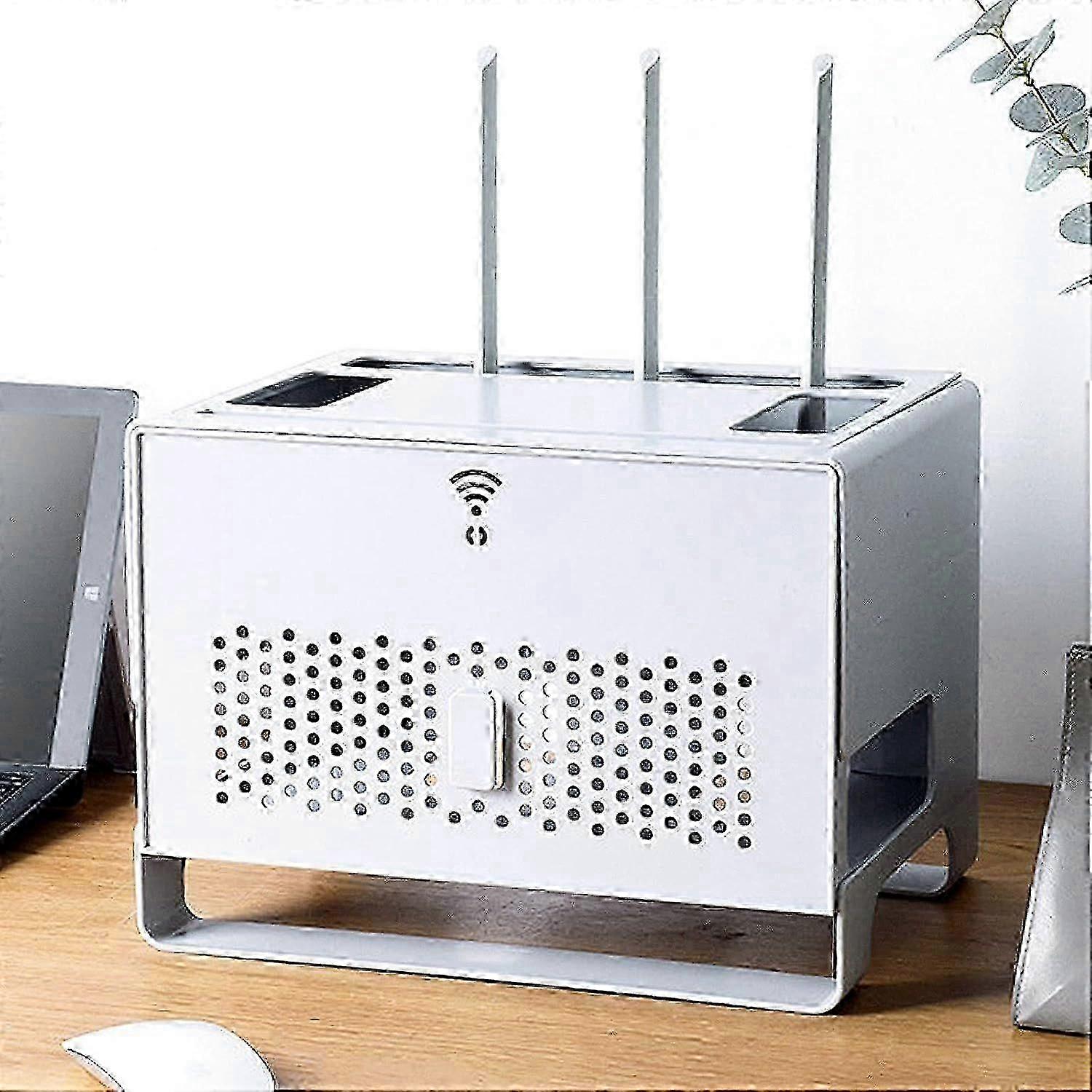 2025 Latest Model Router Storage Boxes Multi-Function Set-top Box Rack TV