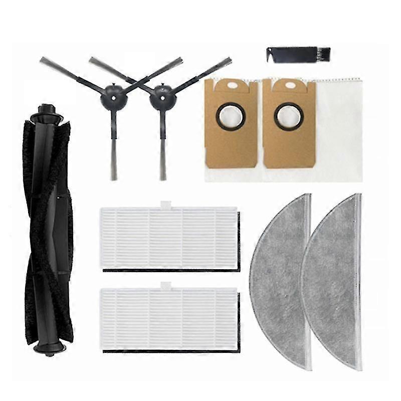 Main Side Brush Filter Mop Cloth And Dust Bag Replacement Parts For Mijia R1 Robot Vacuum Cleaner