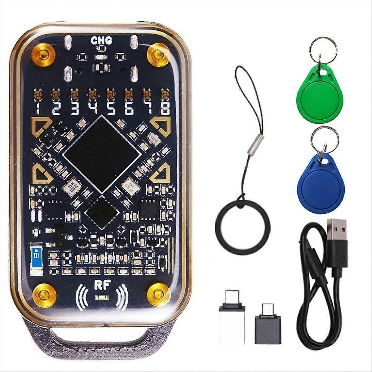 Chameleon Ultra Smart Card Emulator RFID Smart Chip Reader 125 كيلو هرتز 13.56 ميجا هرتز فك شفرة بطاقة NFC Duplicat