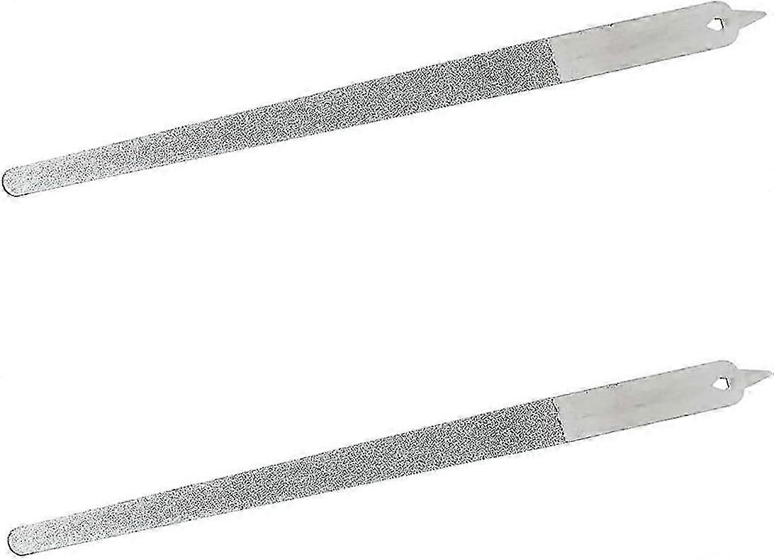 2025 最新モデル 2PC 8 ダイヤモンド ダスト ネイル ファイル - ステンレススチール ネイル ドレッサー -