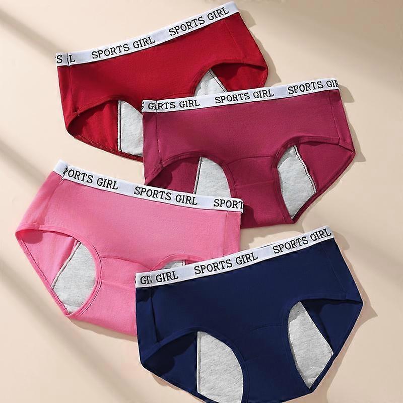 HOTCOM 4-Pack Women’s Seamless High-Waisted Panties – Soft Mixed Color Design, Breathable Compression Fit, Everyday Comfortable Underwear