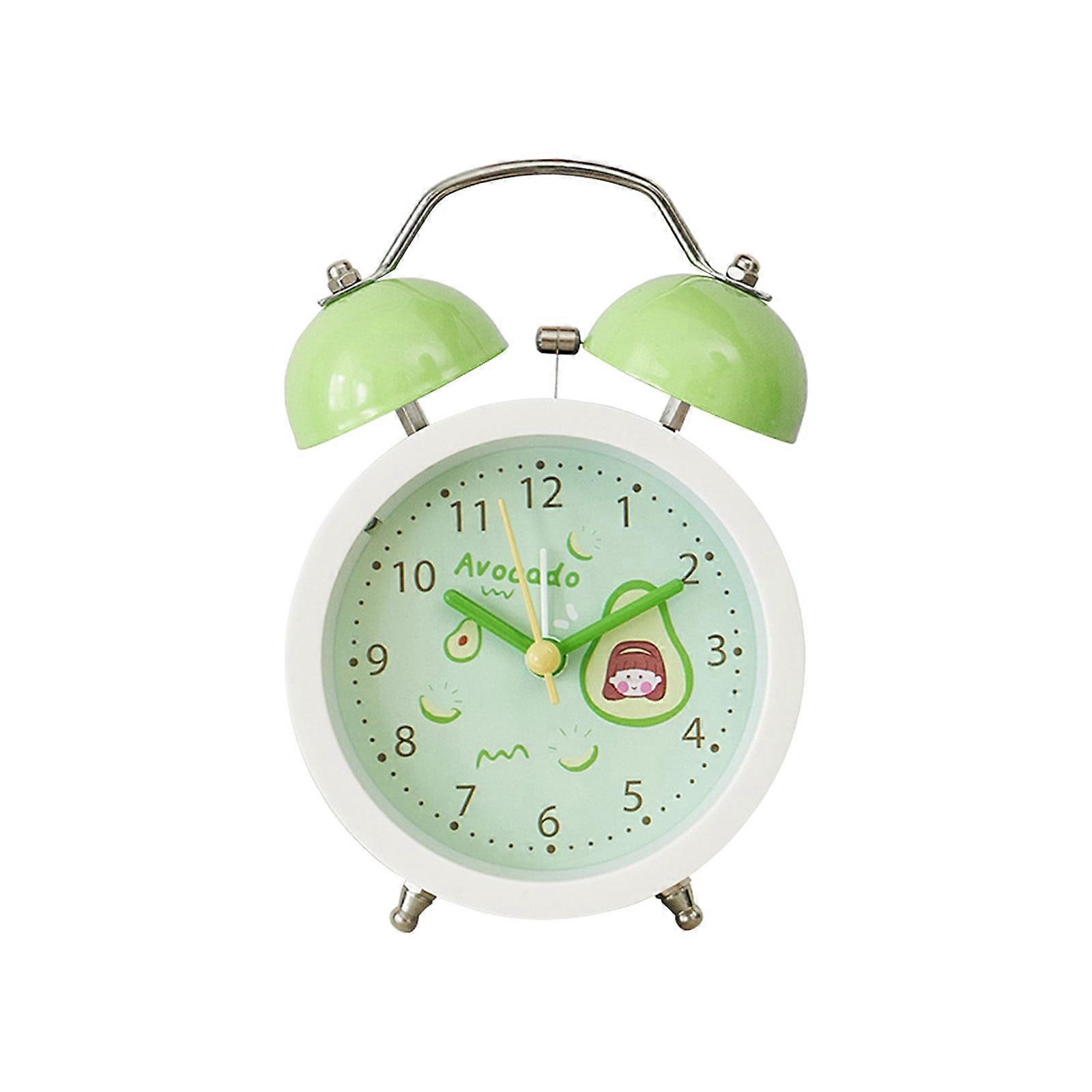 YOBOLK Clearance! Small Alarm Clock for Kids, Compatible with School & Office, Jump Seconds, Bedside Desk Clock, Non-Silent