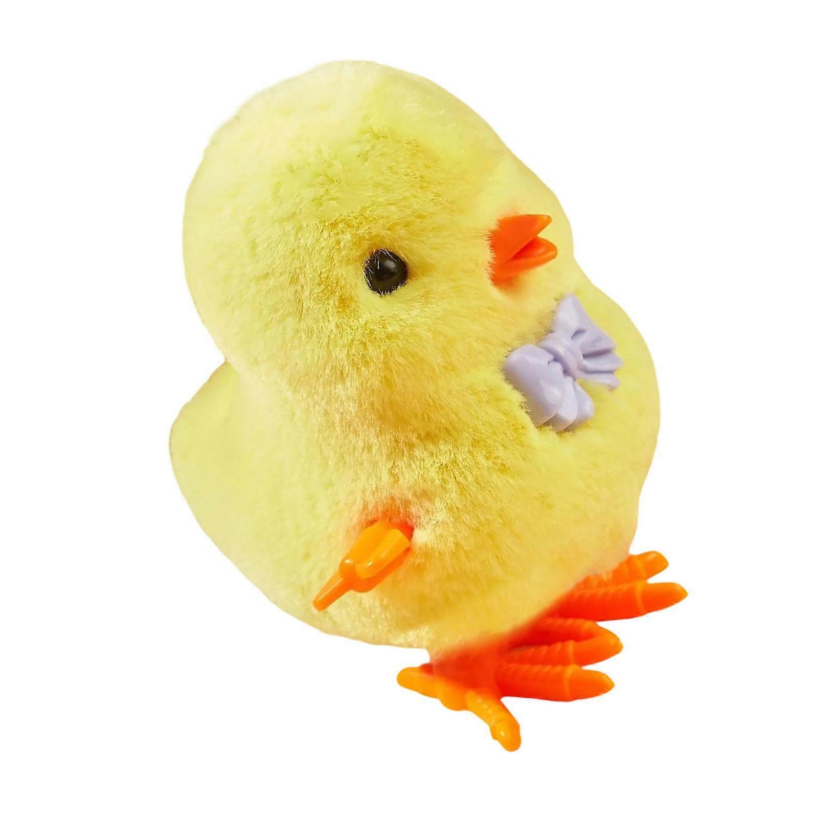 Wind Up Chick Toy Plush Chicken Clockwork Toy For Baby Interaction And Engaging Kids Educational and Early Learning Toy