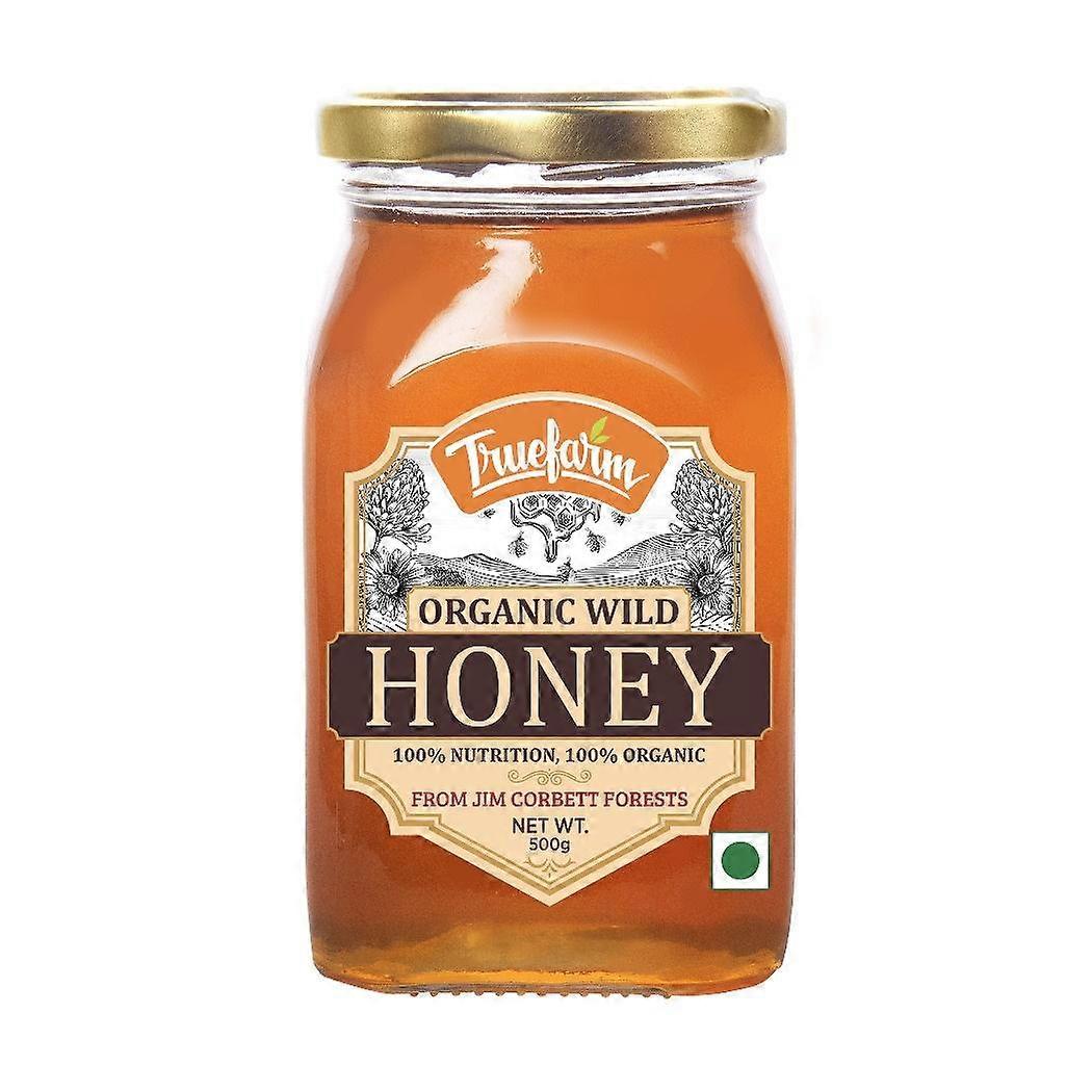 Натуральный дикий мед (500 г), Organic Wild Honey,  Truefarm