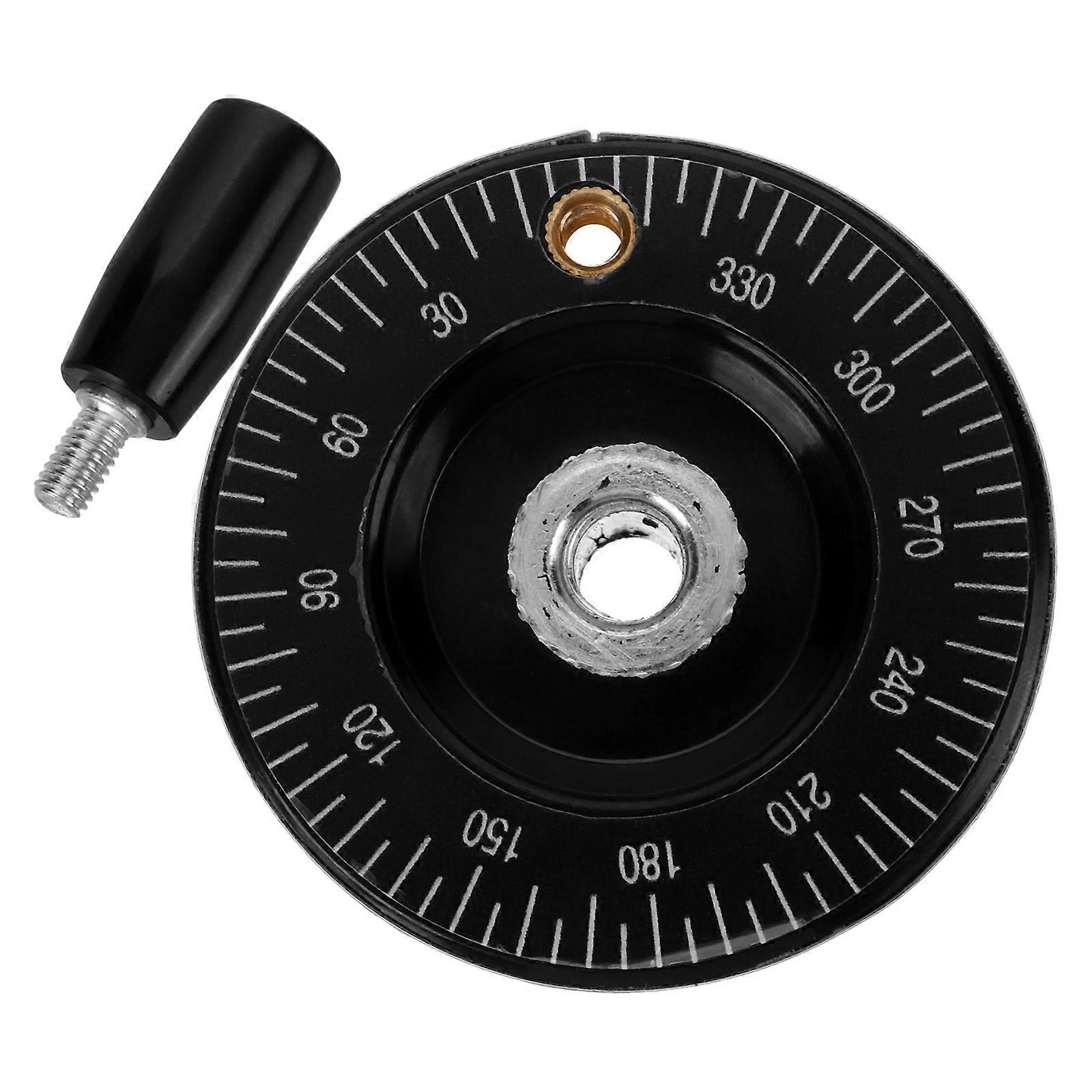 Rotary Hand Wheel For Lathe Operation 1Pack Machine Operators Precise Control 6.20X6.20X3.50CM