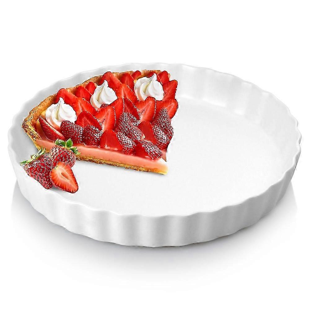 Keramisk trtform, vit, 24,5 cm