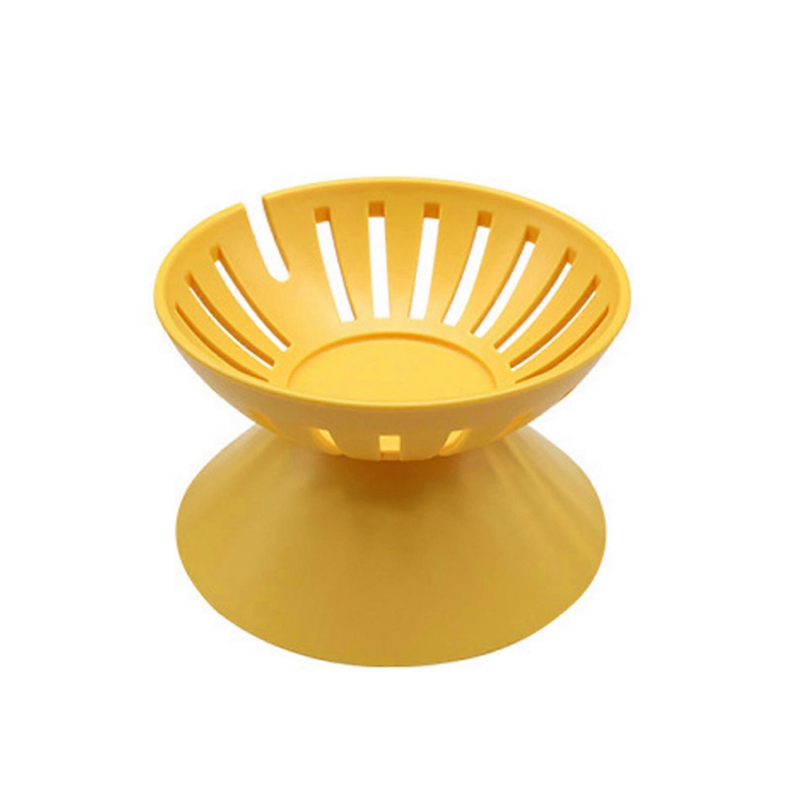 Precisions Molded Speaker Stand With Antislip Plastic Base Breathable Column Structure Desk Organizers for Selected  yellow