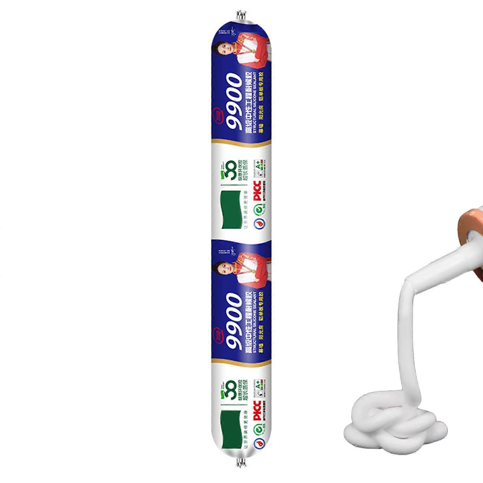 Heavy Duty Structural Sealant Bubble Release Application Heat Resistant Construction Adhesive For Stone Wall Panel Fixing  White