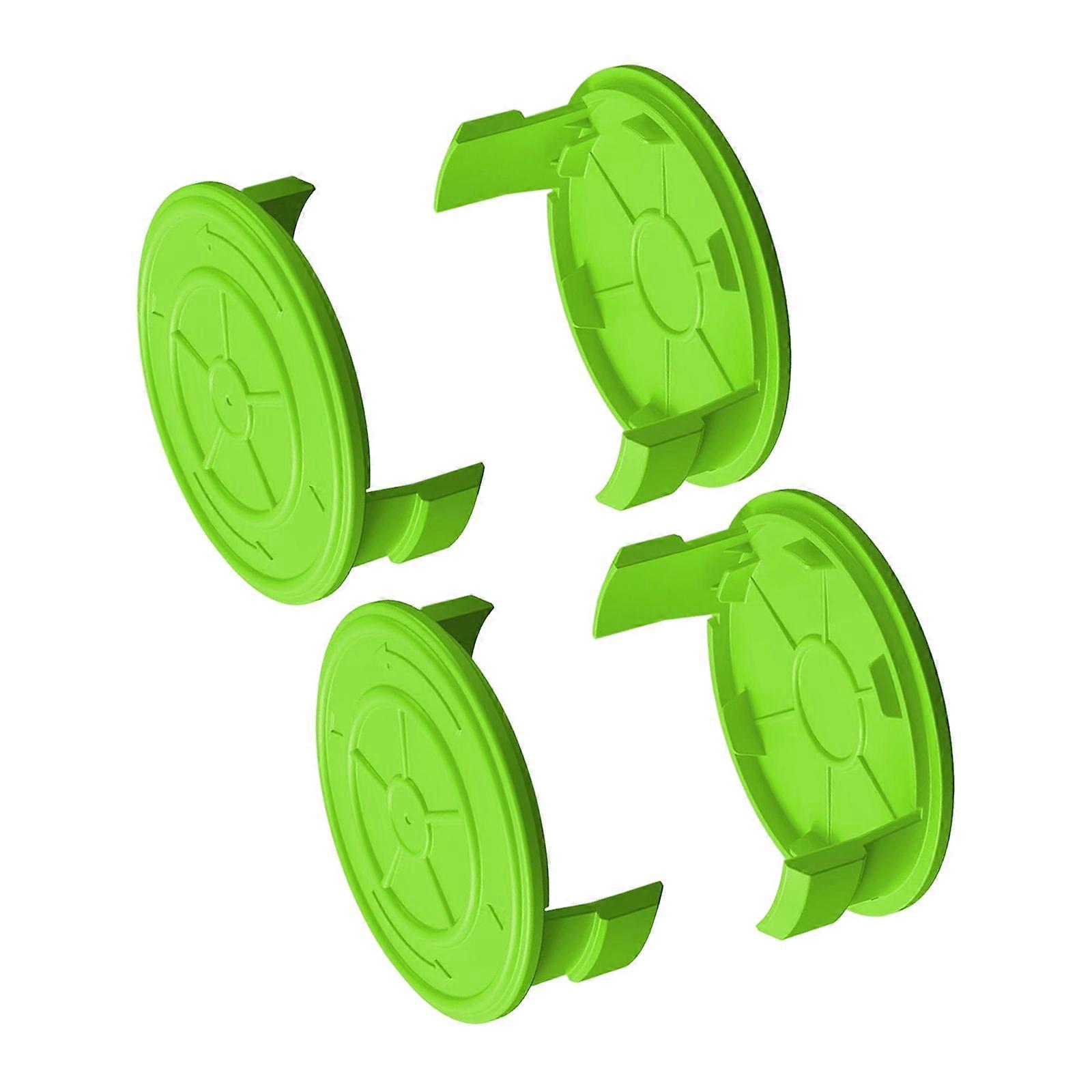 4PCS Universally Lawn Mower String Trimmer Cover Cap Durability Plastic Part for Mowers Easy Installation Secures Fit Multicolor