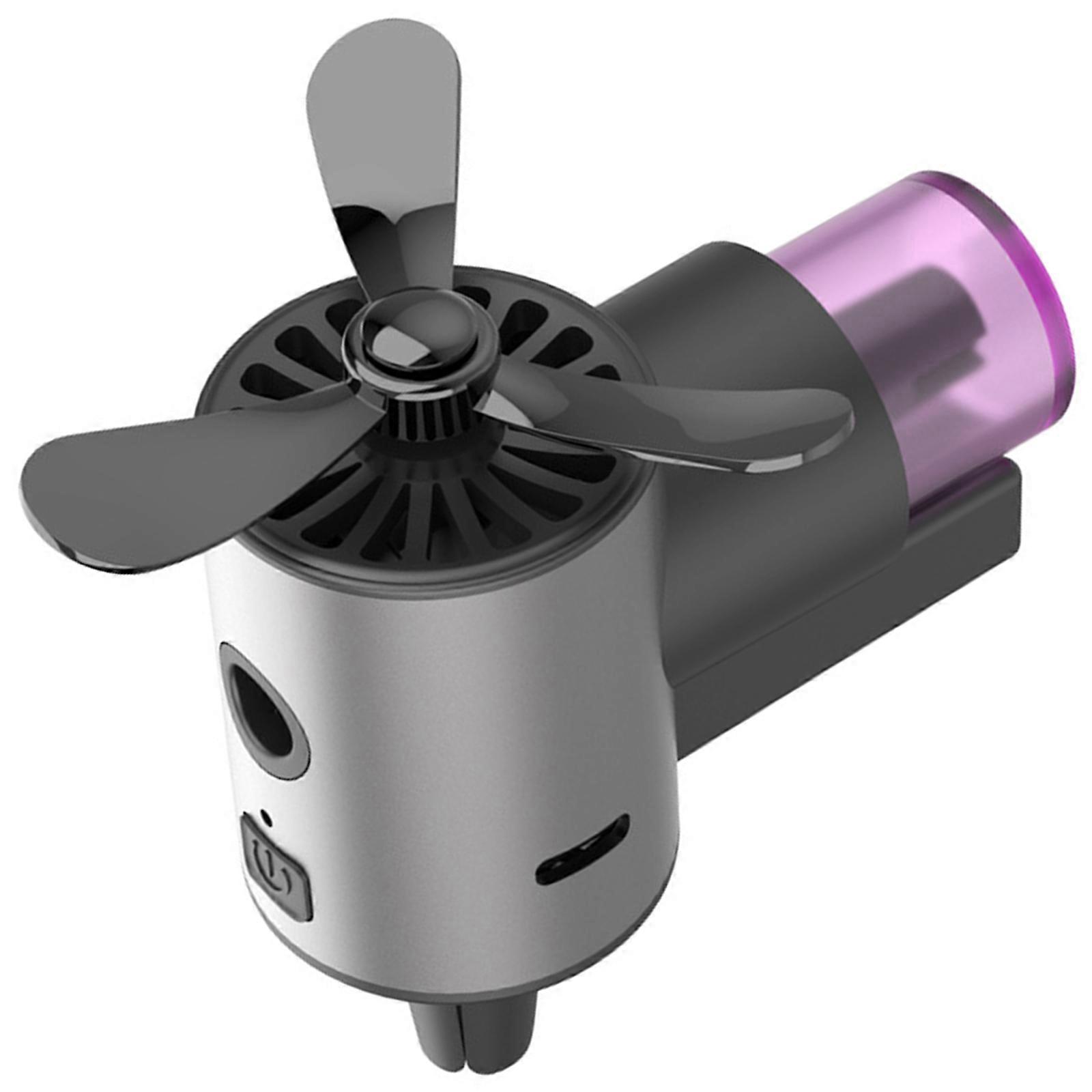 Universal Vehicle Air Freshener Dispenser With Anti Slip Vent Clip And Automatic Operation For Hassle Free Air Multicolor