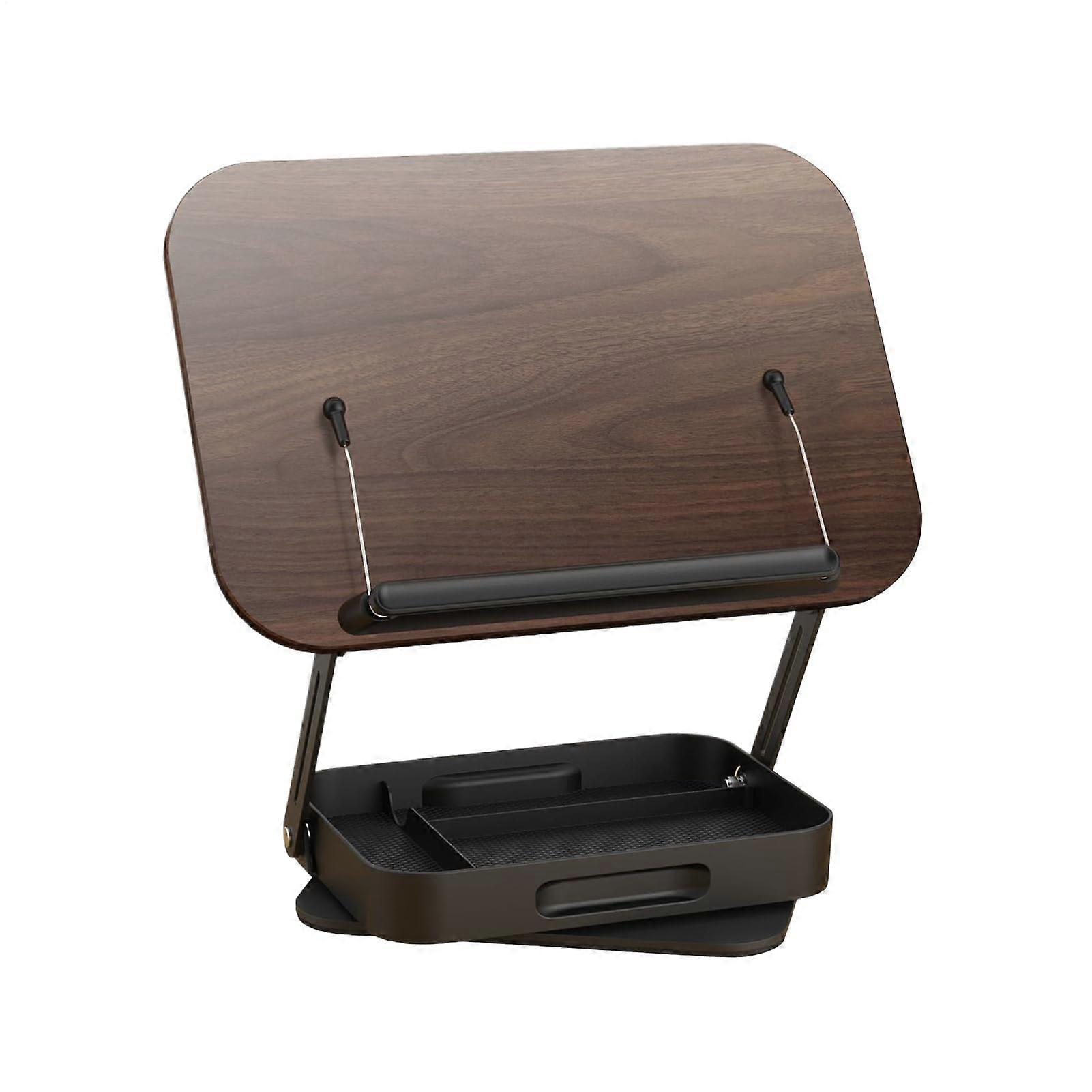 Book Stand Holder with 360° Rotation and Adjustable Folding Design for Reading, Tablet, Laptop, Cookbook