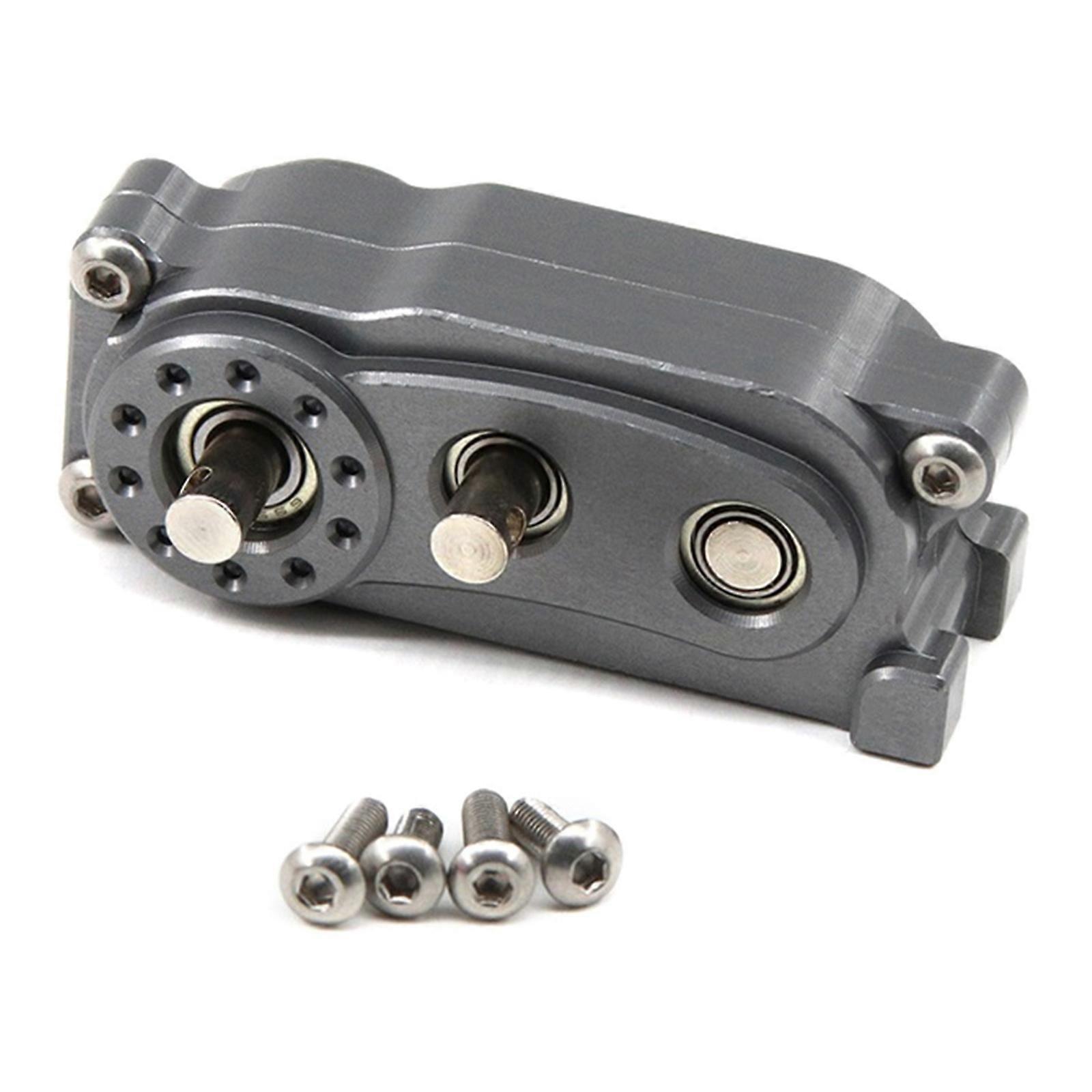 2 Speed Gearboxes For 1/10 Scale SCX10 Remote Car 313mm Wheelbase Aluminum Transfer Case Upgrade Parts Multicolor