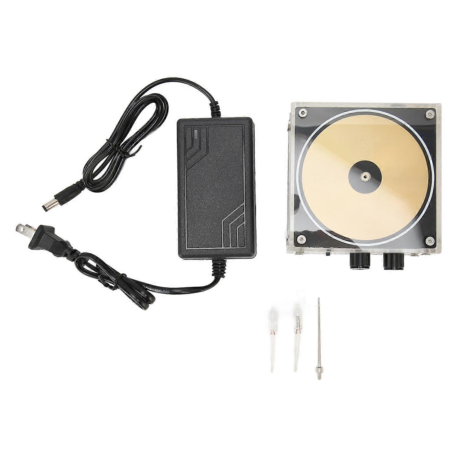 Music Coil 10cm Solid State Bluetooth Music Coil Arc Plasma Loudspeaker Artificial Lightning Desktop