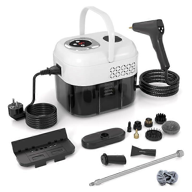 Handheld  Temperature Cleaning for Kitchen Carpet Car with Full Accessories White