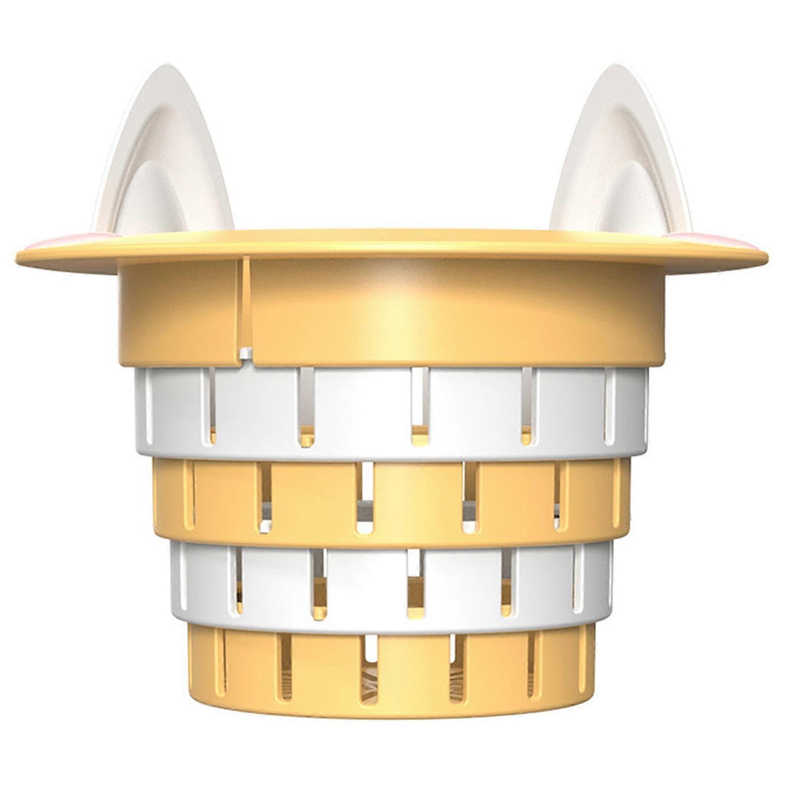 Hariumiu Kitchen Sink Trash Strainer, Foldable Rotatable with Handle, Cartoon Shape, Anti-clogging Universal Filter