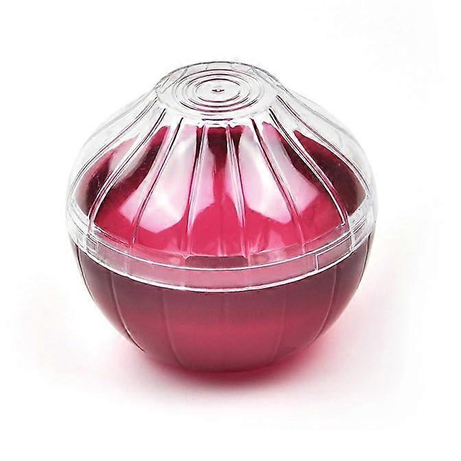 Vegetable Fruit Crisper Container 1Piece Refrigerator Storage Box Purple For Onion Pear Tomatoes Peppers Lemon