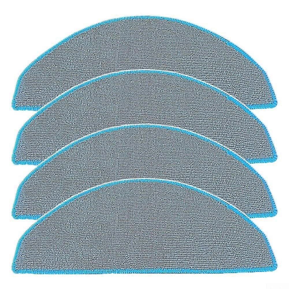 Microfiber Mop Cloths for Roomba Combo Essential 2 Y051240, Reusable Pads for Hardwood Floors, 4 Pack