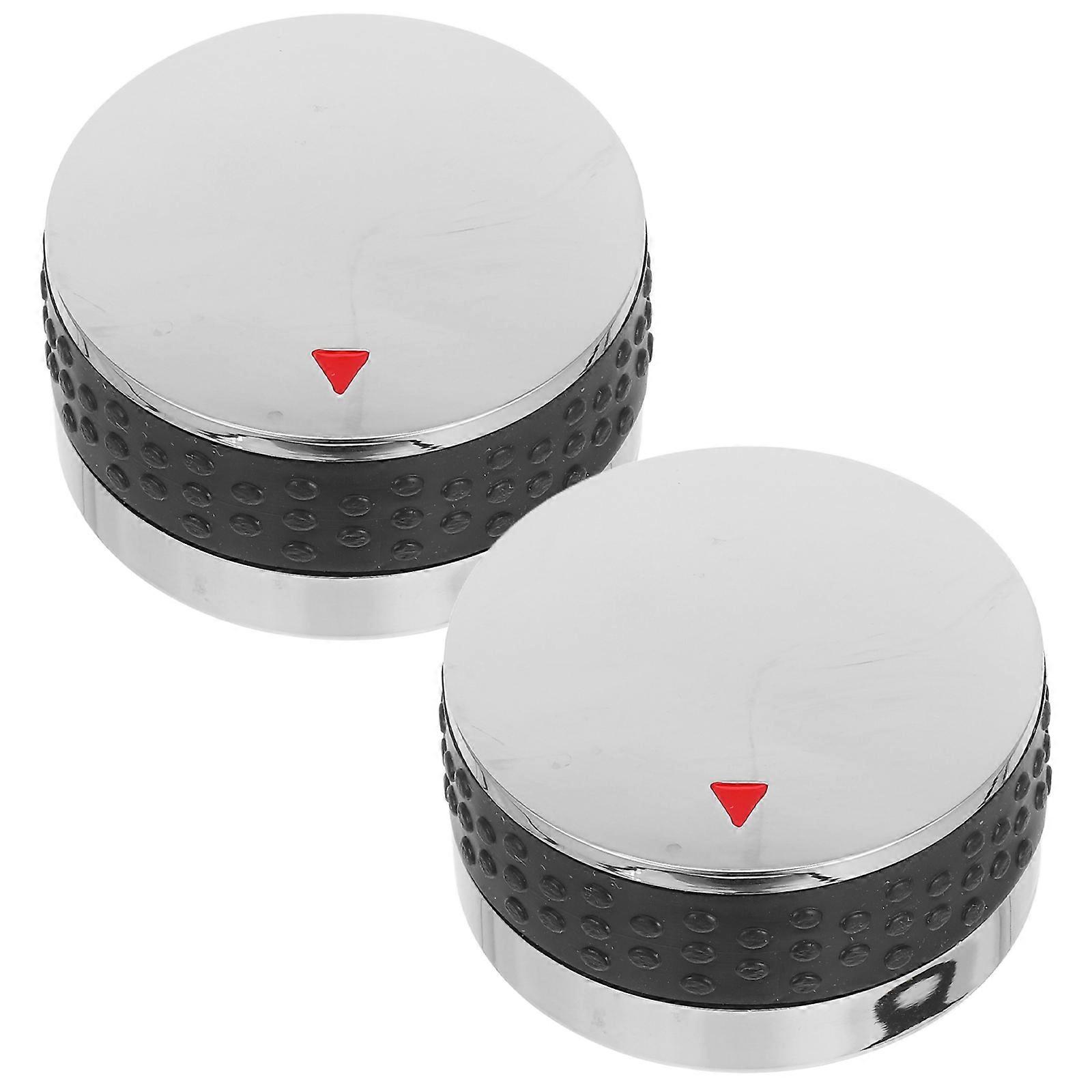 Grill Control Valve with Smooth Grip for Gas Stove Knobs ABS Material 2 Pieces 8mm
