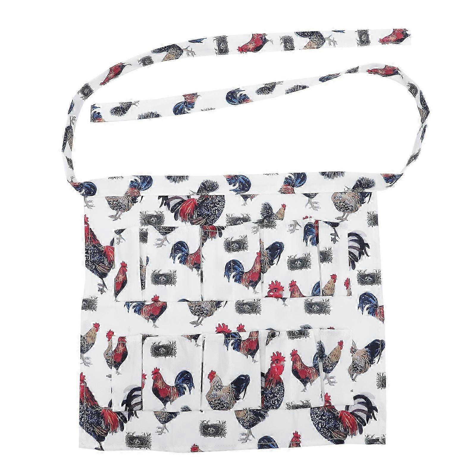 Egg Gathering Apron Safe Egg Storage Multi Color M 1Set