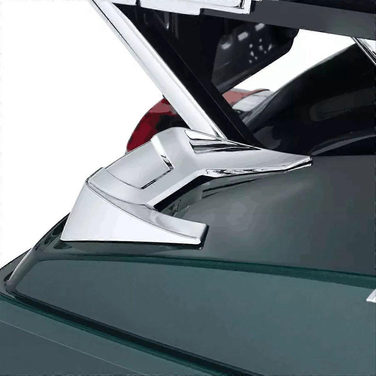 Chrome Speedform Saddlebag Lid Spoilers For 