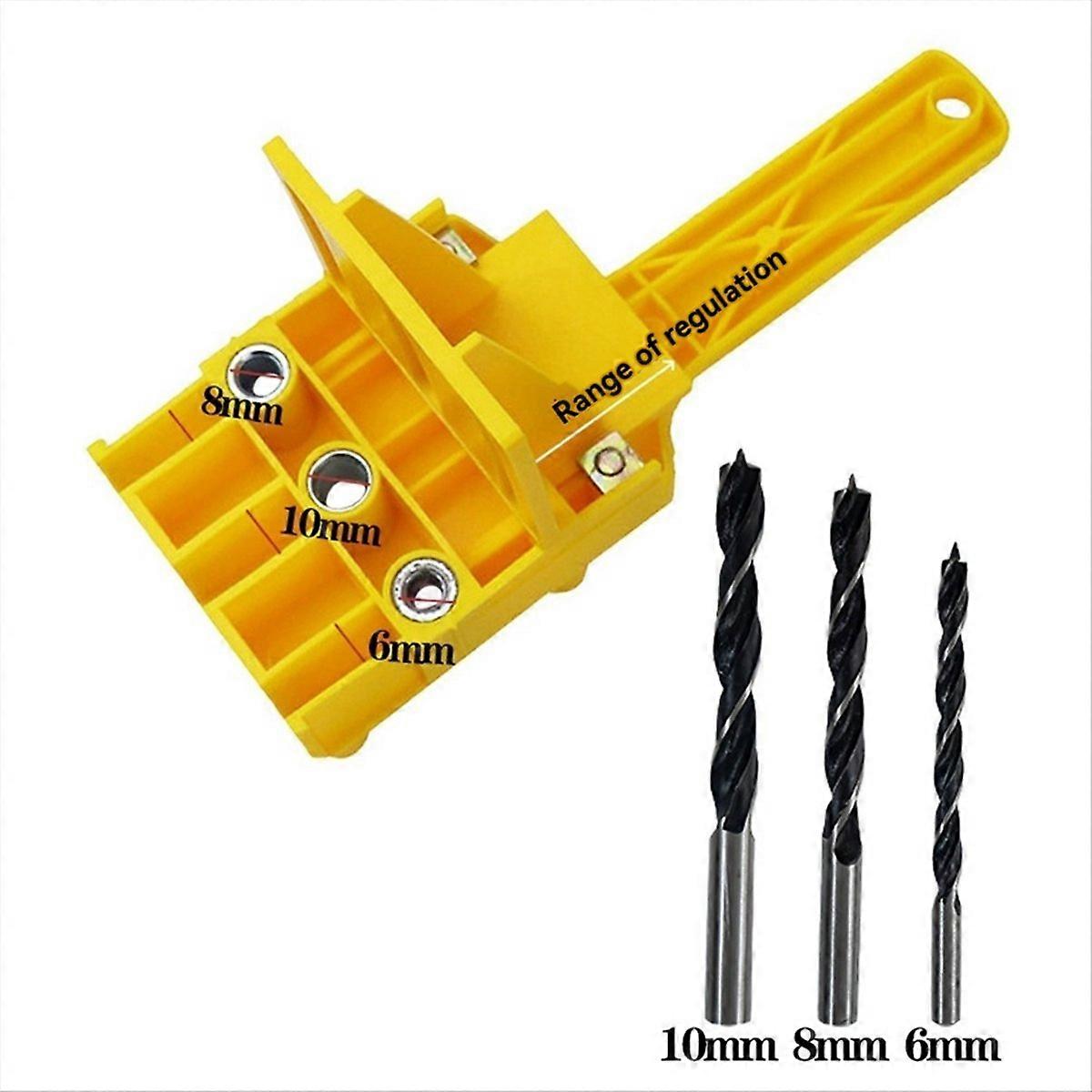 2 Sets Woodworking Hole Punch Locator for Precision Drilling Tool Set