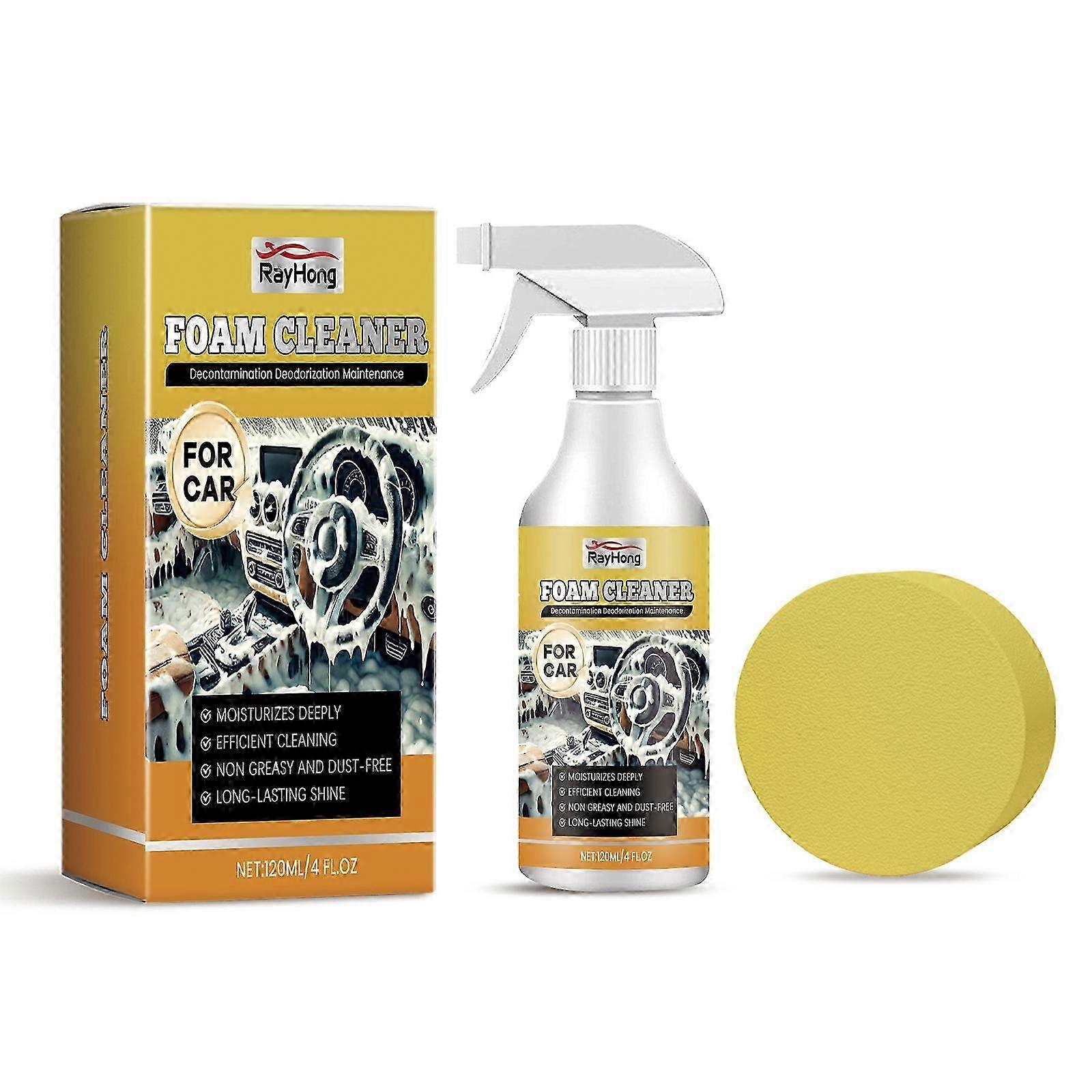 Multi-Purpose Foam Cleaner for Car Interior - Deep Clean, Decontamination & Maintenance