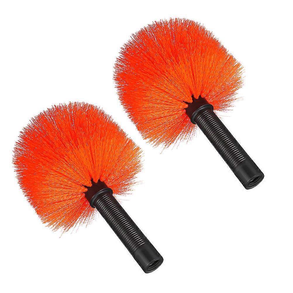 Cobweb Duster Spider Web Brush Head for Effective Cleaning 2Pcs