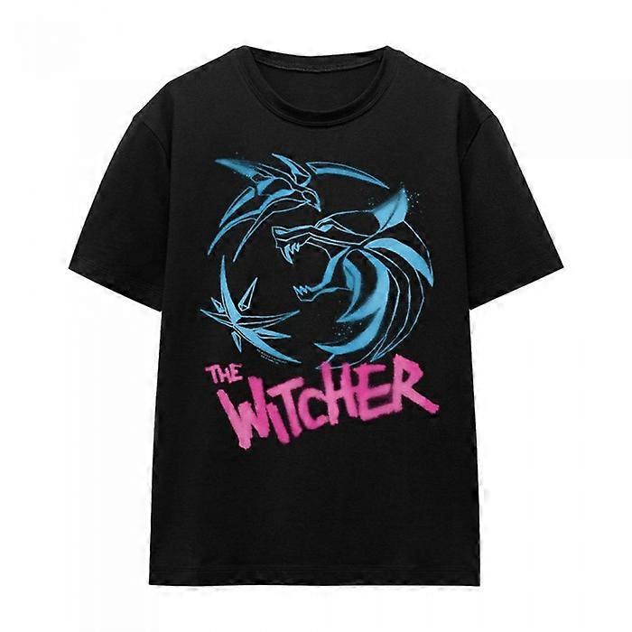 The Witcher Dames/Dames Spray Crest Graffiti T-shirt
