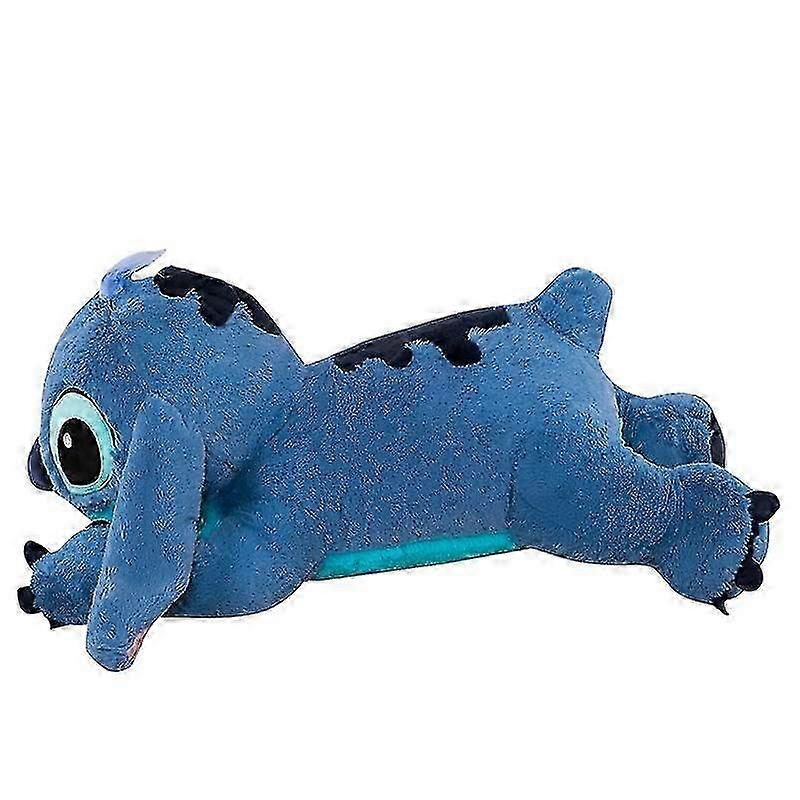 45/60 / 80 سنتيمتر غرزة دمية ديزني أفخم اللعب Lilostitch أفخم دمية محشوة وسادة لينة عرضة الموقف الظلام / الضوء الأزرق لطيف لعبة الهدايا