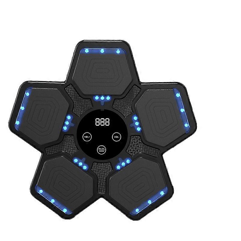 Smart Punching Boxing Electronic Music Machine Home Training With LED & Gloves