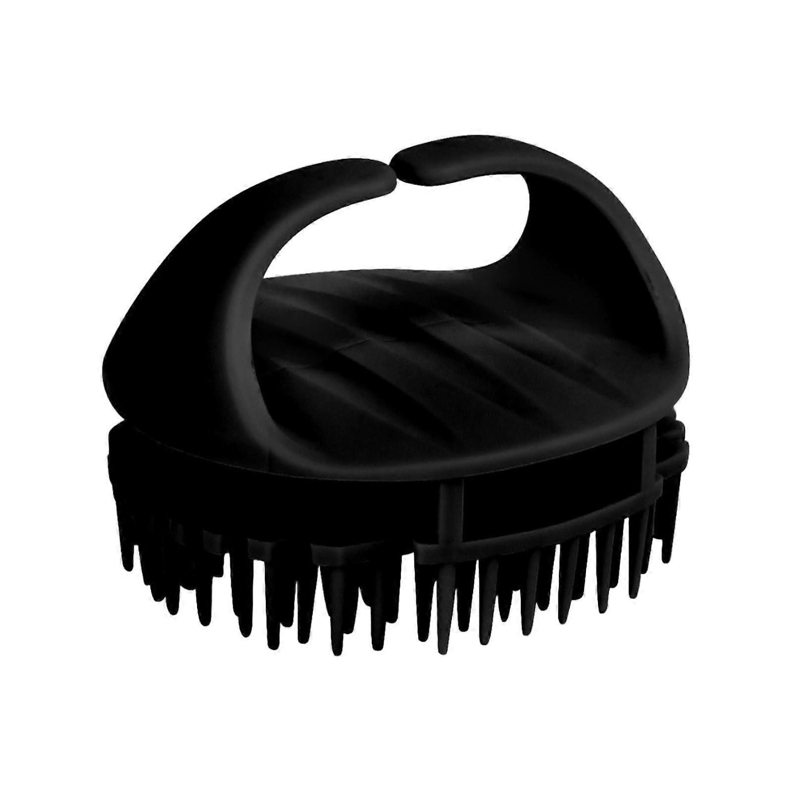 Scalp Massager Shampoo Brush with Soft Silicone Bristles for Dandruff Removal, Wet and Dry Hair Care