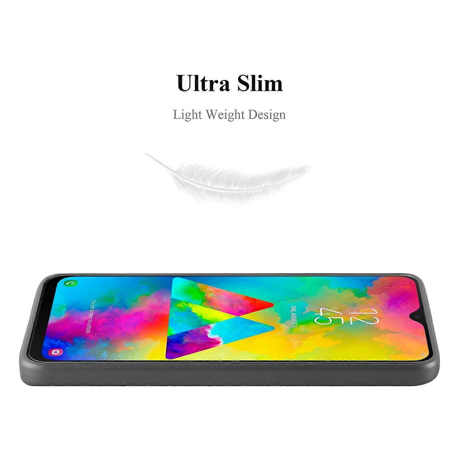 Samsung Galaxy M20 Protective Case TPU Case - Matte Metallic Design