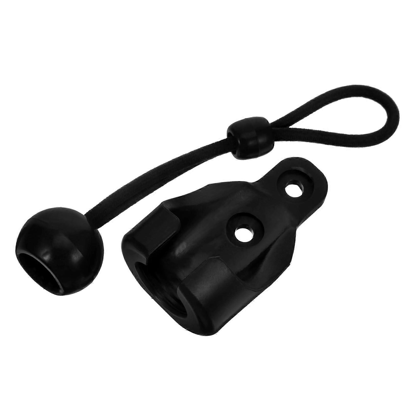 Roller Blind Brackets Kit with Windproof Bungee Cord Holders for Outdoor Curtain Rods