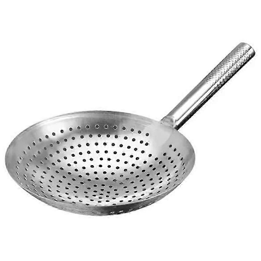 Multipurpose Strainer Ladle, Uniform Holes for Enhanced Filtration in Cooking