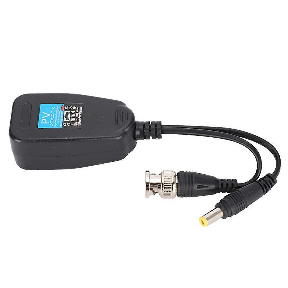 CCTV Video Balun RJ45 to BNC Adapter Pair Passive UTP HD Security Interference Resistant