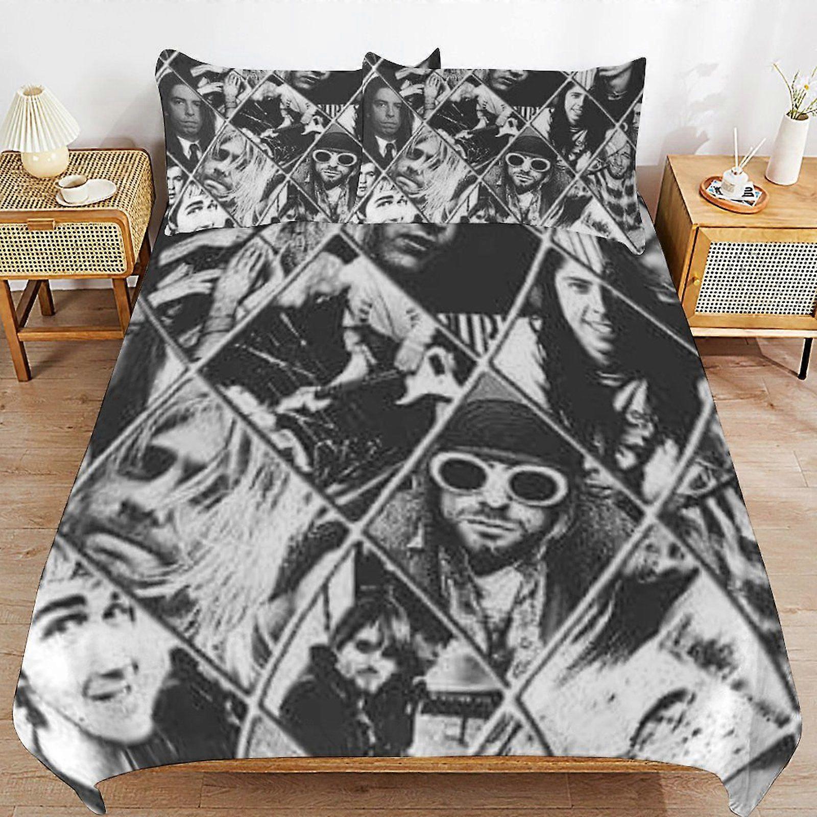 Nirvana Smooth Fabric Durable Zipper Comfortable Texture Machine Washable Duvet Cover Sets for Bed