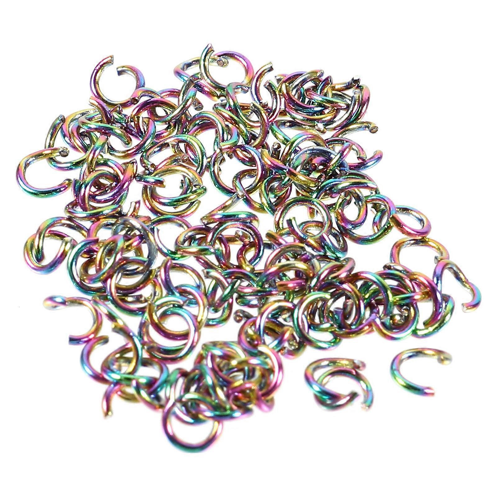 Open Jump Rings for Jewelry Accessories 300Pcs Multi