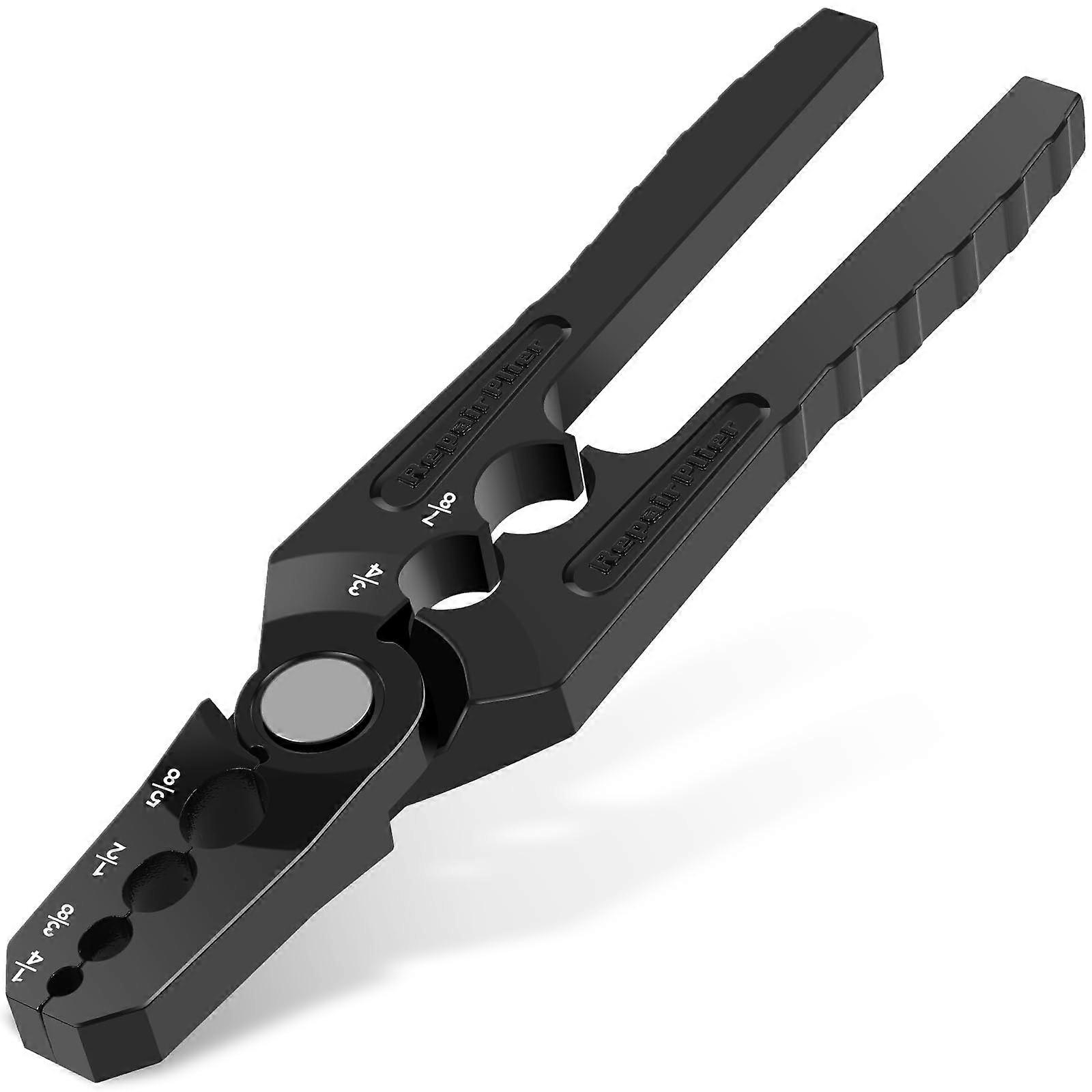 Copper Pipe  Tool with 6Hole Pipe Rounding Pliers for HVAC Plumbing, Durable Alloy Construction