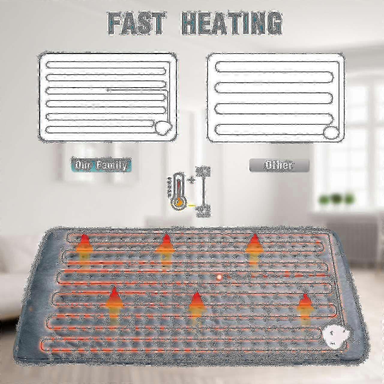 Electric With 6 Heating Timed Physiotherapy Blanket