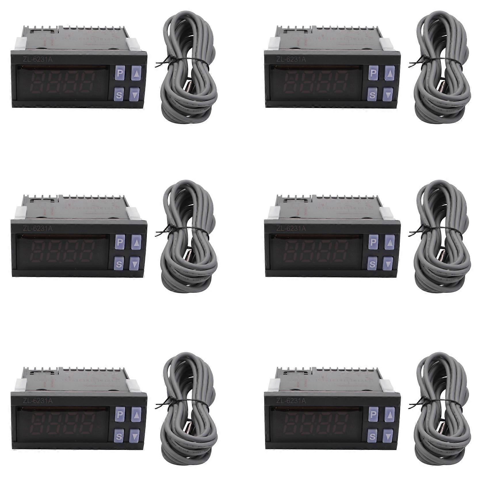 6X LILYTECH ZL-6231A, Incubator Controller, Thermostat with Multifunctional Timer